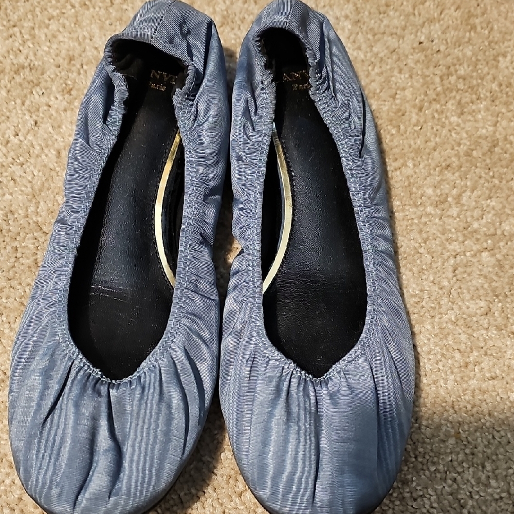 Lanvin Blue Flats Stylish Loafers